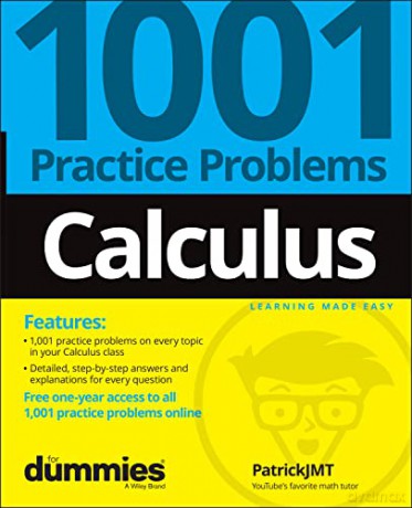 Calculus: 1001 Practice Problems For Dummies (+ Free Online Practice): 1001 Practice Problems + Free Online Practice - Patrick Jones [KSIĄŻKA]