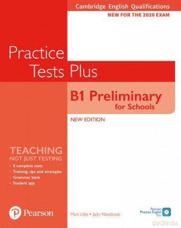Cambridge English Qualifications B1 Preliminary for Schools Practice Tests Plus Student's Book without key - Jacky Newbrook [KSIĄŻKA]
