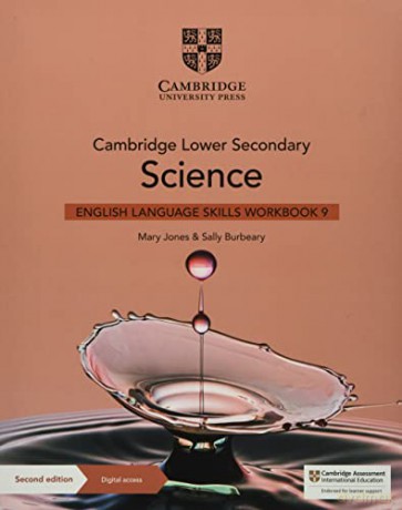Cambridge Lower Secondary Science English Language Skills Workbook 9 with Digital Access (1 Year) - Mary Jones [KSIĄŻKA]