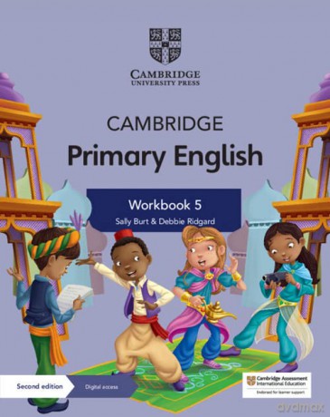 Cambridge Primary English Workbook 5 with Digital Access (1 Year) - Sally Burt [KSIĄŻKA]