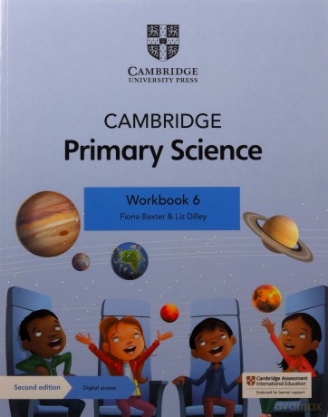 Cambridge Primary Science Workbook 6 with Digital Access (1 Year) - Fiona Baxter [KSIĄŻKA]