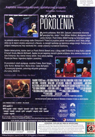 Star Trek VII. Pokolenia [DVD]