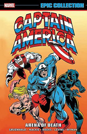 Captain America Epic Collection: Arena Of Death - Mark Gruenwald [KSIĄŻKA]