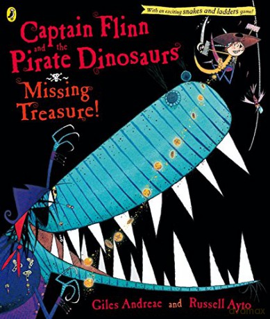 Captain Flinn and the Pirate Dinosaurs: Missing Treasure! - Giles Andreae [KSIĄŻKA]