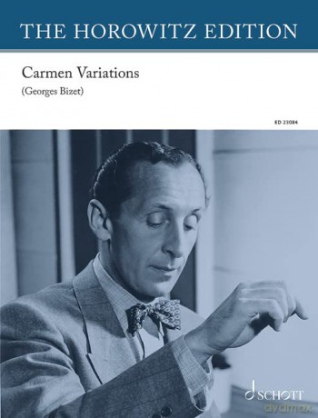 Carmen Variations: Klavier. Einzelausgabe. - Vladimir Horowitz [KSIĄŻKA]
