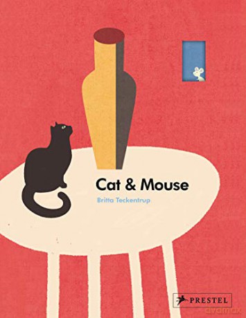 Cat and Mouse: by Britta Teckentrup - Britta Teckentrup [KSIĄŻKA]