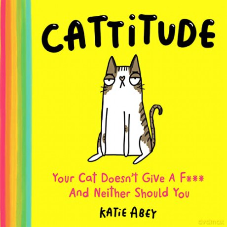Cattitude: The hilarious gift book for cat lovers - Katie Abey [KSIĄŻKA]