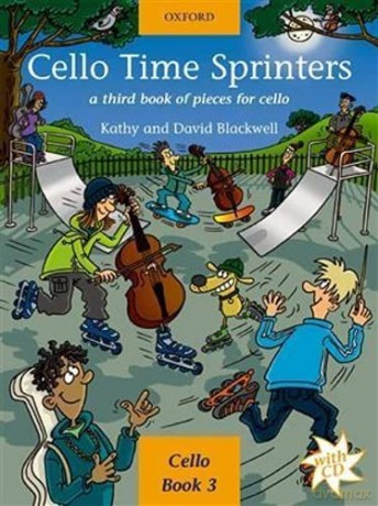 Cello Time Sprinters: A third book of pieces for cello - David Blackwell [KSIĄŻKA]