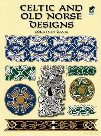 Celtic and Old Norse Designs (Dover Pictorial Archive) - Courtney Davis [KSIĄŻKA]