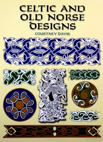 Celtic and Old Norse Designs (Dover Pictorial Archive) - Courtney Davis [KSIĄŻKA]