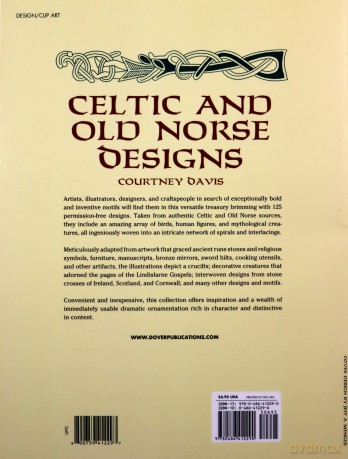 Celtic and Old Norse Designs (Dover Pictorial Archive) - Courtney Davis [KSIĄŻKA]