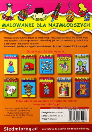Wielkanoc (malowanka od lat 2) [KSIĄŻKA]