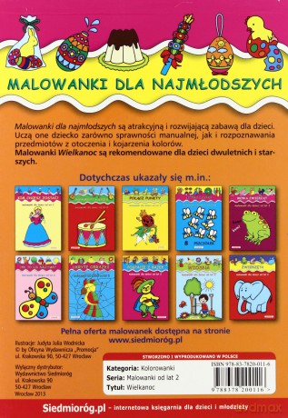 Wielkanoc (2012) (malowanka od lat 2) [KSIĄŻKA]
