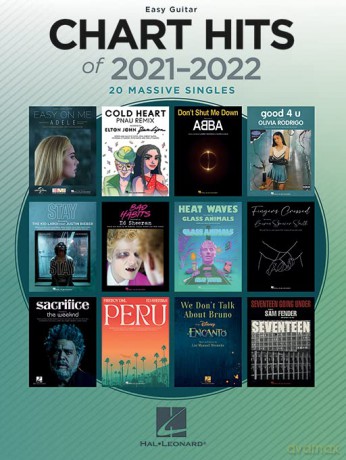 Chart Hits of 2021-2022. Easy Guitar [KSIĄŻKA]