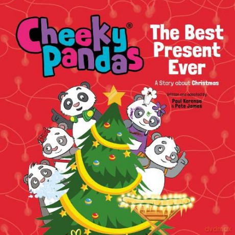 Cheeky Pandas: The Best Present Ever: A Story about Christmas - Pete James [KSIĄŻKA]