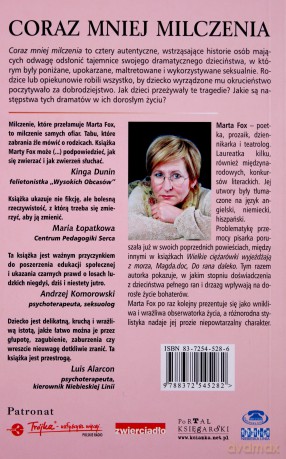 Coraz mniej milczenia - Fox Marta [KSIĄŻKA]