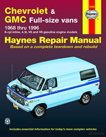 Chevrolet and Gmc Full-size Vans 1968 Thru 1996 - Don Pfeil [KSIĄŻKA]