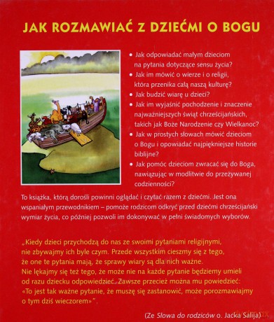 Jak rozmawiać z dziećmi o Bogu (okładka czerwona) [KSIĄŻKA]