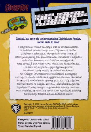 Scooby-Doo! Akta sprawy nr 1: Diabelski Pączek [KSIĄŻKA]