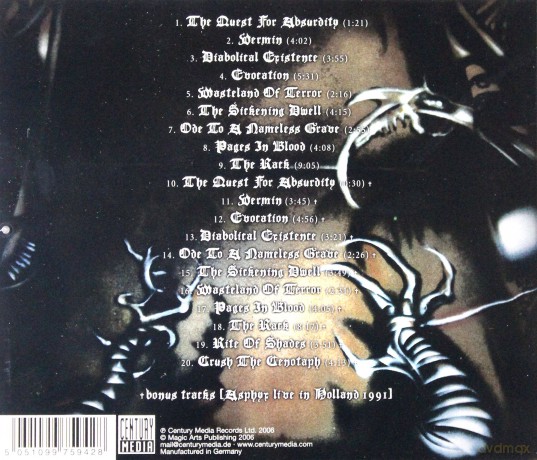 Asphyx: The Rack (Re-Release + Bonus) [CD]