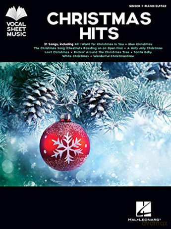 Christmas Hits. Singer + Piano/Guitar (Vocal Sheet Music) [KSIĄŻKA]