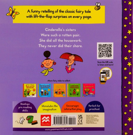 Cinderella (Lift-the-Flap Fairy Tales, 9) - Stephen Tucker [KSIĄŻKA]