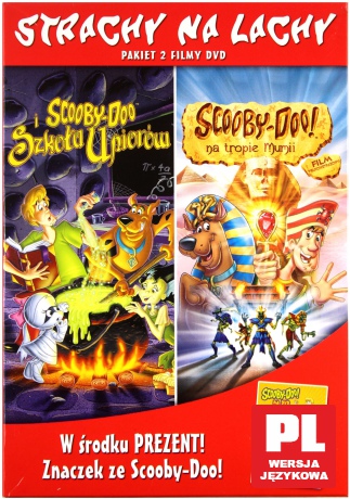 Scooby-Doo Strachy na lachy Kolekcja: Scooby-Doo na tropie Mumii / Scooby-Doo i szkoła upiorów [BOX] [2DVD]