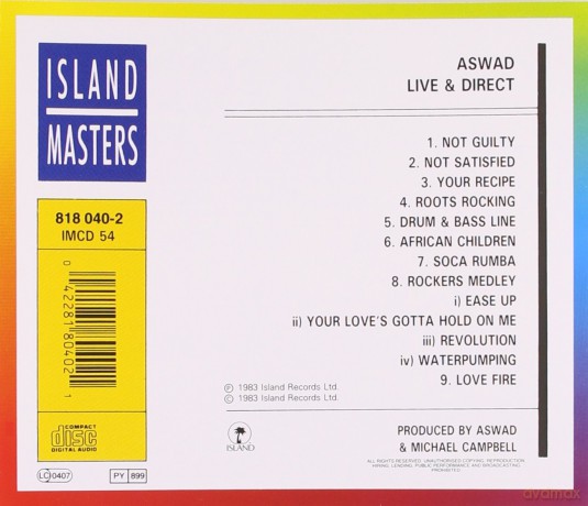 Aswad: Live & Direct [CD]