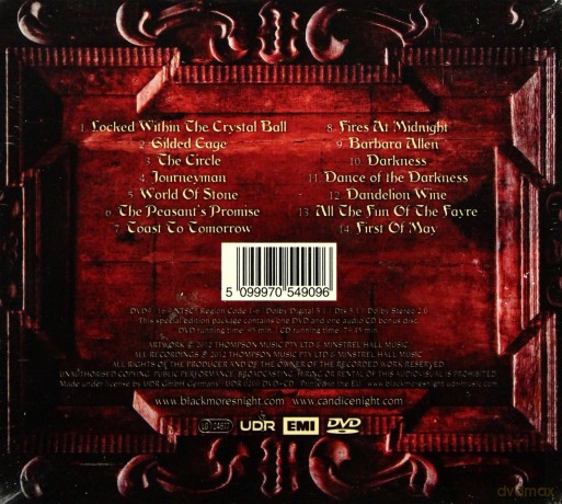 Blackmore's Night: A Knight In York [DVD]+[CD]