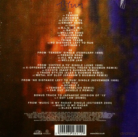 Blur: 13 (Special Limited Edition) [2CD]