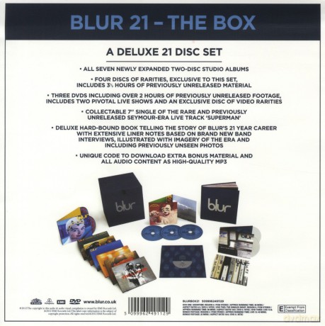 Blur: Blur - Limited Boxset (18CD)+[3DVD]+[Winyl]