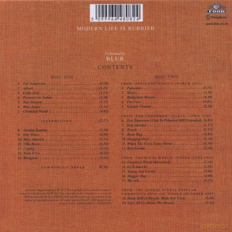 Blur: Modern Life Is Rubbish (Special Limited Edition) [2CD]