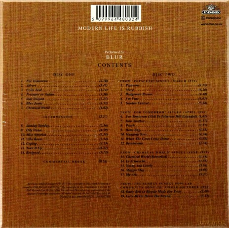 Blur: Modern Life Is Rubbish (Special Limited Edition) [2CD]
