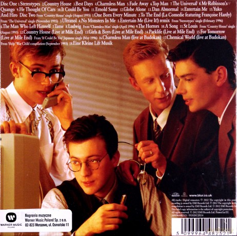 Blur: The Great Escape (Special Limited Edition) [2CD]