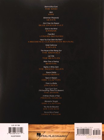 Classic Rock For Classical Guitar [KSIĄŻKA]