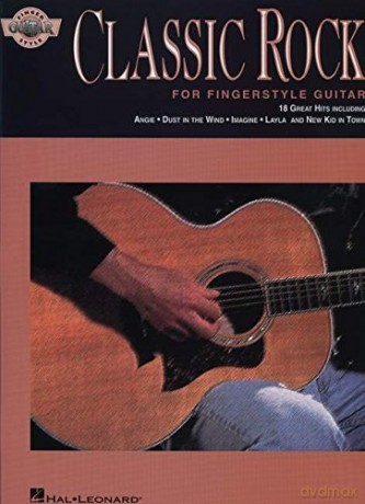 Classic Rock For Fingerstyle Guitar Book [KSIĄŻKA]