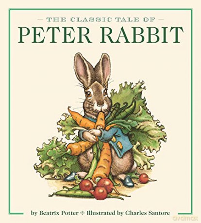 Classic Tale of Peter Rabbit Oversized Padded Board Book, The: Illustrated by New York Times Bestselling Artist (Oversized Padded Board Books) - Potter [KSIĄŻKA]