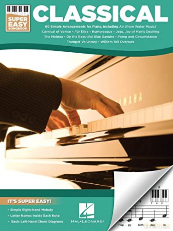 Classical - Super Easy Songbook (Piano Songbook) - Hal Leonard Corp [KSIĄŻKA]