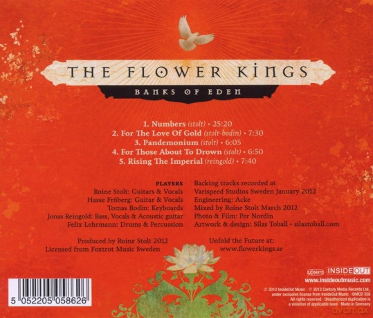 The Flower Kings: Banks Of Eden [CD]