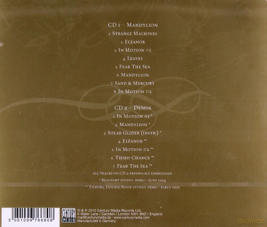 The Gathering: Mandylion (Deluxe Edition) [2CD]
