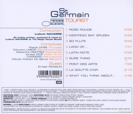St Germain: Tourist (Remastered) [CD]