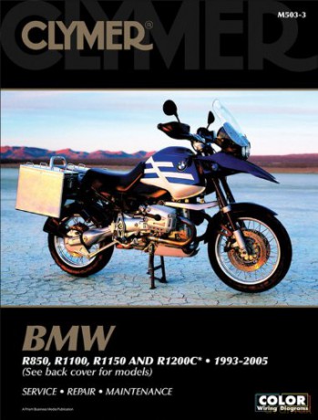Clymer BMW R850, R1100, R1150 and R1200c, 1993-2005 (Clymer Color Wiring Diagrams) - Clymer Publications [KSIĄŻKA]