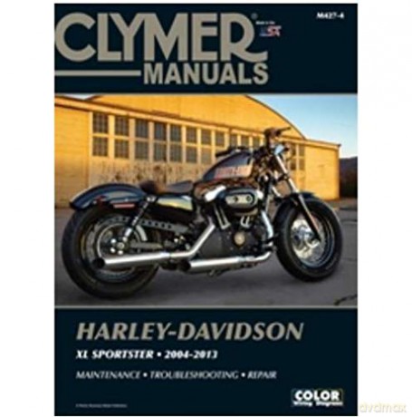 CLYMER HARLEY-DAVIDSON XL883 XL12 - J H Haynes [KSIĄŻKA]