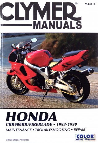 Clymer Honda CBR900RR/Fireblade, 1993-1999 (Clymer Motorcycle Repair) - Clymer Publications [KSIĄŻKA]