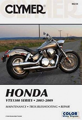 Clymer Honda VTX1300 Series 2003-2009 (M231) (Clymer Motorcycle Repair) - Ron Wright [KSIĄŻKA]