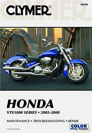 Clymer Honda VTX1800 Series 2002-2008 (Clymer Motorcycle Repair) (Clymer Color Wiring Diagrams) - Ron Wright [KSIĄŻKA]