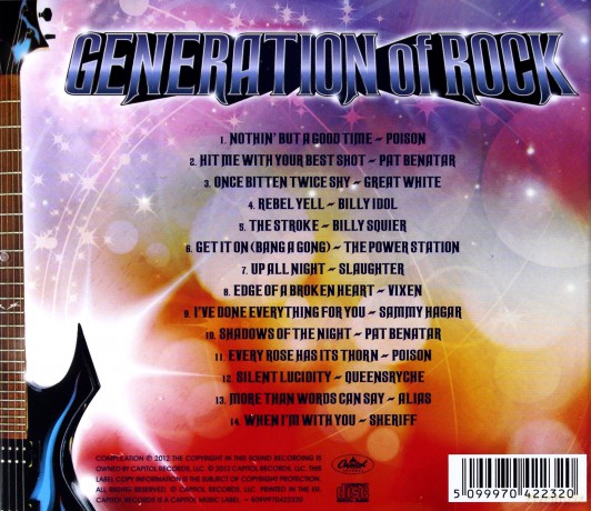 Generation Of Rock [CD]