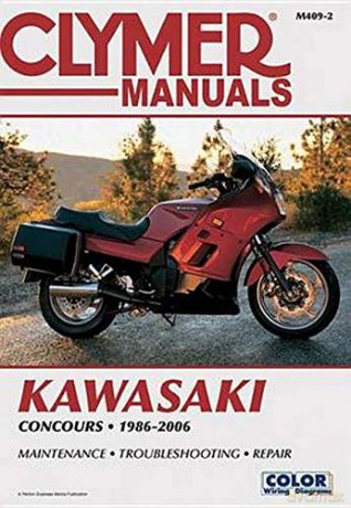 Clymer Manuals Kawasaki Concours 1986-2006 (Clymer Motorcycle Repair) (Clymer Manuals: Motorcycle Repair) - Clymer Staff [KSIĄŻKA]