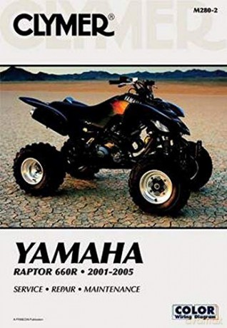 Clymer Yamaha Raptor 660R, 2001-2005 (Clymer All-Terrain Vehicles) (Clymer All-Terrain Vehicles) - Jay Bogart [KSIĄŻKA]