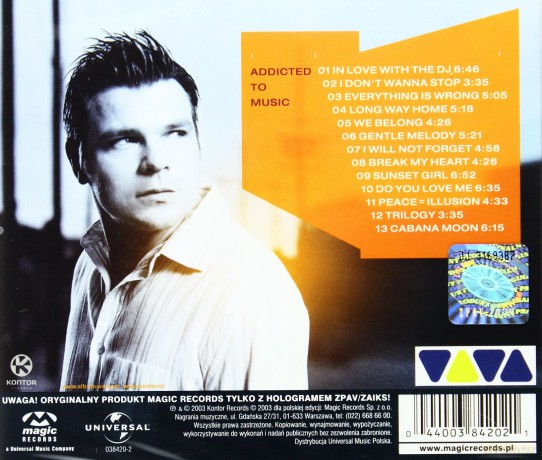 ATB: Addicted To Music [CD]